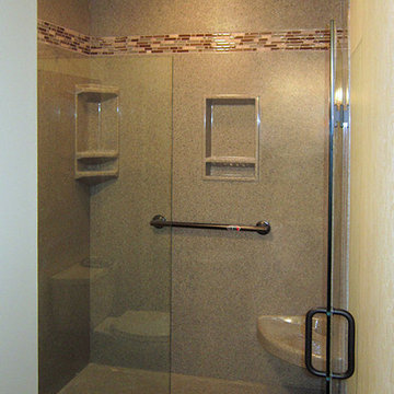Onyx showers - wall and floor
