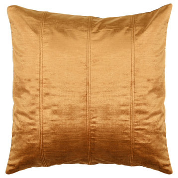 Kosas Home Viva Velvet Pillow Golden Copper 20x20