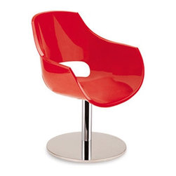 Opal M Swivel Chair by Plastix / Papatya - Dining Chairs
