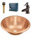 Born Undermount/Drop-In Kit With Faucet and Drain, Bronze