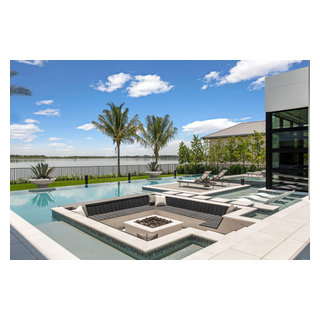 Miromar Lakes - Contemporary - Pool - Miami - by Kukk Architecture ...