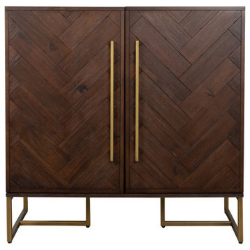 Wood 2-Door Cabinet | Dutchbone Class