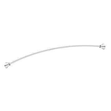 Moen Tension Curved Shower Rods, Chrome
