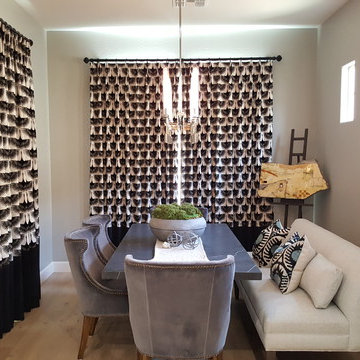 Drapery with Color Block