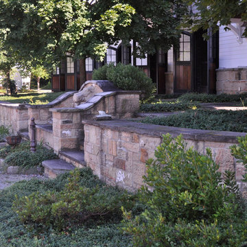 Grotto and Wall