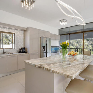 Penthouse - Kitchen, Bathrooms, Doors, Heated Floor - Tile & Hardwood, Stairs