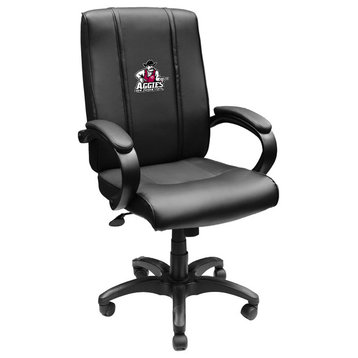 New Mexico State Aggies Executive Desk Chair Black