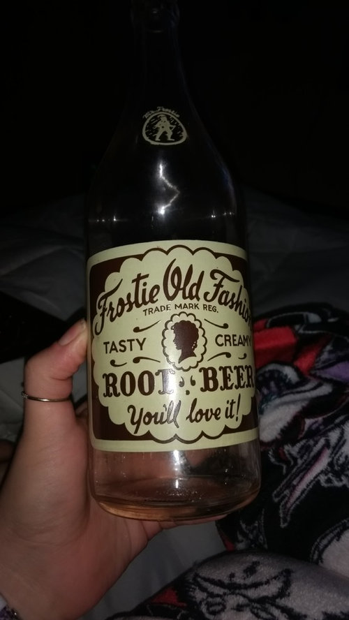 Vintage Frostie Root Beer Bottle