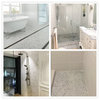 Carrara White Marble 2" Hexagon Mosaic Tile Venato Carrera Honed, 1 sheet