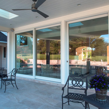 Contemporary Open Air Living Space