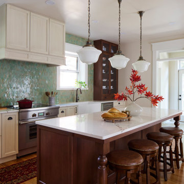 Modern Victorian Kitchen & Bath Remodel
