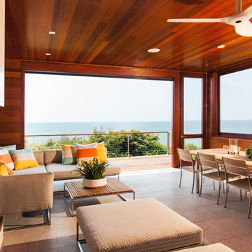 Modern Home Overlooking Cape Cod Bay - North Truro, MA