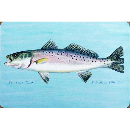 Speckled Trout Door Mat 30x50