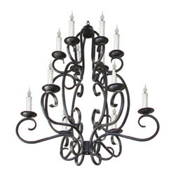 CH-210 Hand Made Iron Chandelier Designs - Chandeliers
