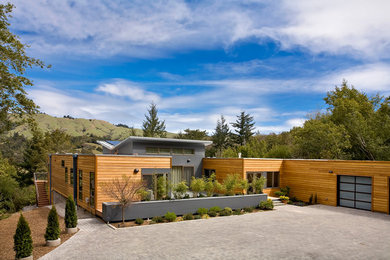 Inspiration for a modern exterior home remodel in San Francisco