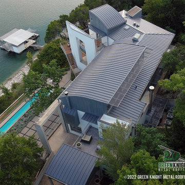 Standing Seam with Curved Panels