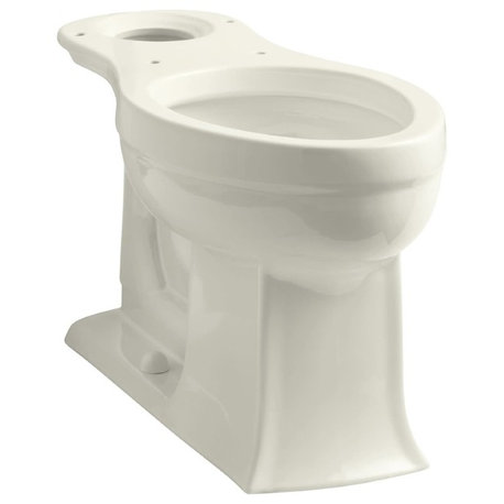 Kohler K-4356 Archer 1.28 GPF Comfort Height Elongated Bowl Only - Biscuit