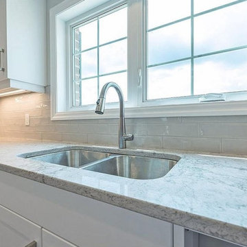 San Jose CA Kitchen Remodel - Urban Kitchen with Blue Accents and Details