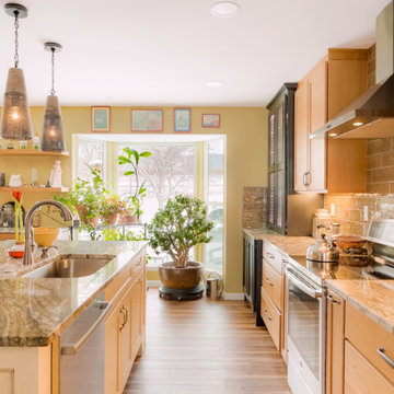 West 102nd Circle - Cherry Tumbleweed Kitchen