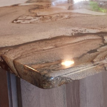 Palomino Granite and Soapstone Kitchen