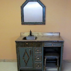 Adirondack Make Up Vanity - Bedroom & Makeup Vanities