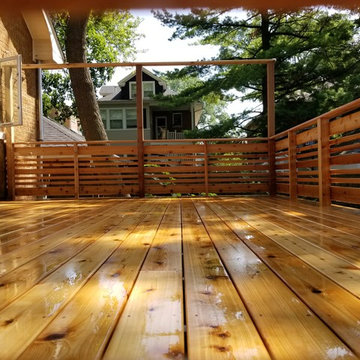 Evanston Custom Cedar Deck & Railings