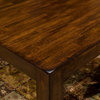 Emma Mason Signature Lorenza Dining Table with Butterfly Leaf in Raisin