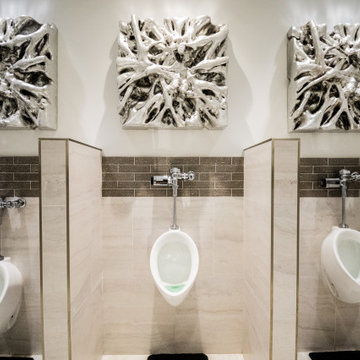 Amenity Restroom & Wall Art Integration