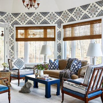 Warm Traditional With Bold Accents