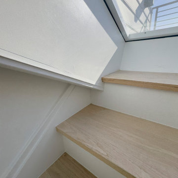 Project #145 | Modern Staircase Renovation in Victorian Townhouse