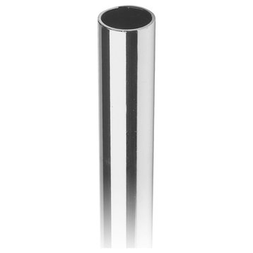 2" OD x 0.05" Tubing, 304 Grade Polished Stainless Steel