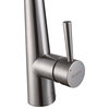 Ruvati RVF1221BN Single Handle Pull-Down Kitchen Faucet - Stainless Steel