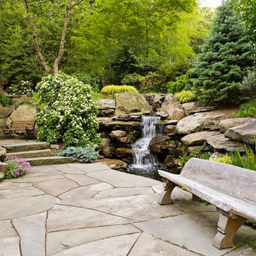 Rustic Koi Pond