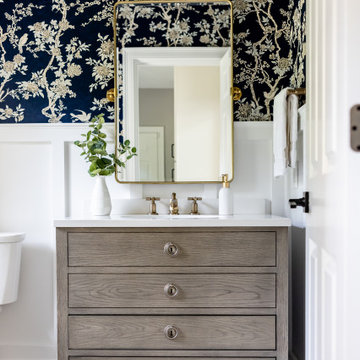 Elegant Powder Room Update