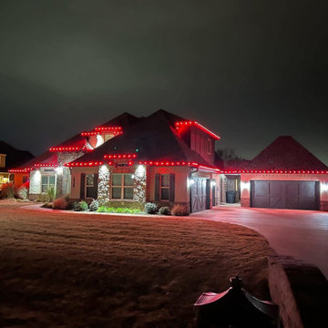 Christmas Lights- Custom-Cut Installations