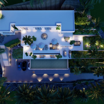 Lighting design | Eucalipto Blue Ibiza