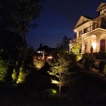 Landscape Lighting shines a pride of home ownership