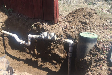 Replacing an improperly installed backflow assembly
