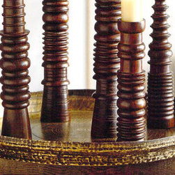 Roost Vintage Brass Thali Tray - SKU: ME844 - Major Kitchen Appliance Parts And Accessories