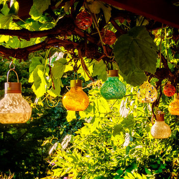 Solar Glass Lanterns for Indoor/Outdoor
