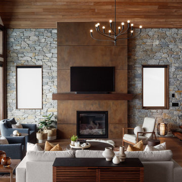 Mid-Century Mountain Retreat