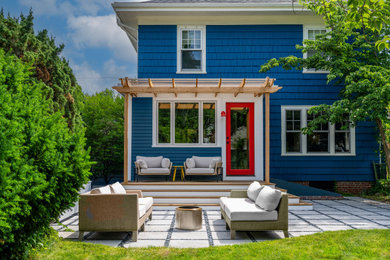 Patio - traditional patio idea in Providence