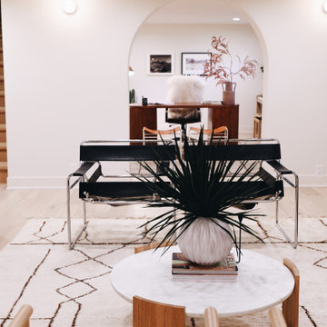 Contemporary Kansas City Basement Finish