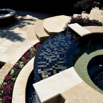 Lightstreams Glass Spa Tile | Obsidian Black