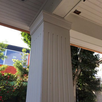 Manhattan Beach Fluted posts