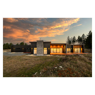 A modified 'Clearwater' design in Twizel - Scandinavian - Exterior - Christchurch - by Fraemohs ...
