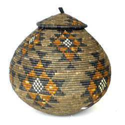 Ilala Weavers - Zulu Wedding Basket, 009, Ilala Weavers - Baskets