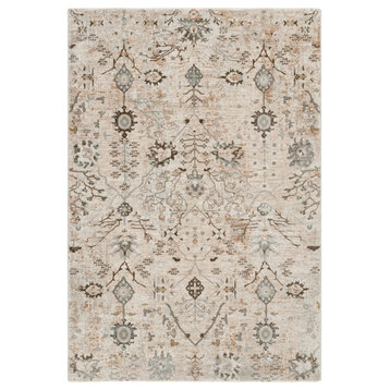 Brunswick BWK-2311 Traditional Beige/Olive 5'x7'5" Area Rug