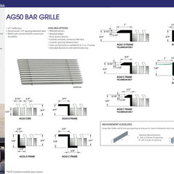 BAR GRILLE: AG50 - Registers Grilles And Vents