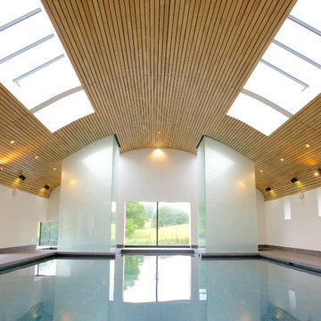 Eco-friendly indoor swimming pool